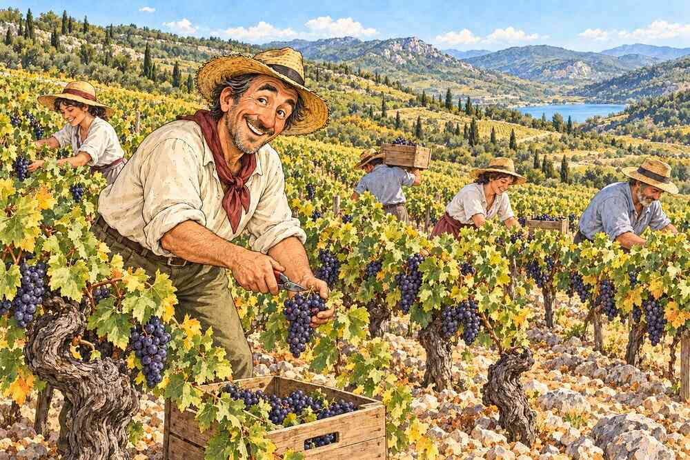 Les coteaux du vignoble de caramany