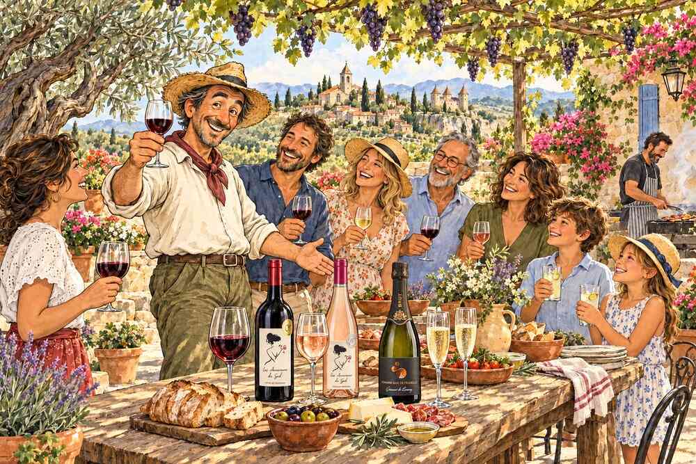 Le vin de caramany, une passion qui ce partage